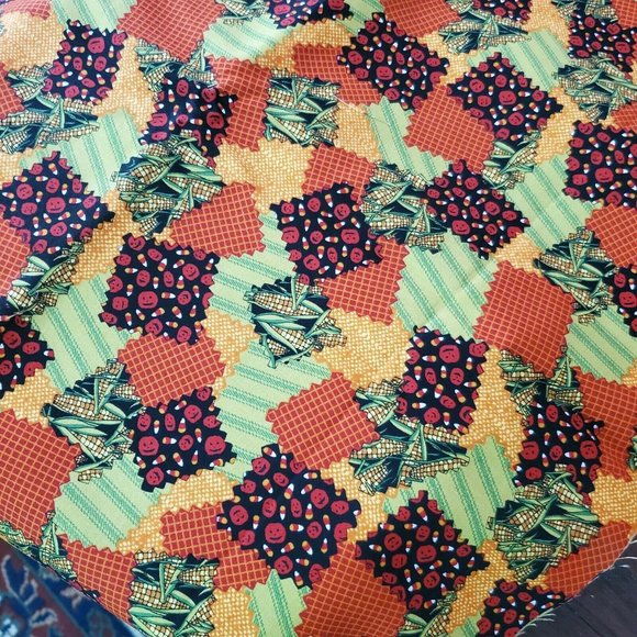 Fabric RJR Halloween Magic Patchwork Corn Pumpkin Quilting Cotton 2 yards 78X44 - Picture 3 of 5